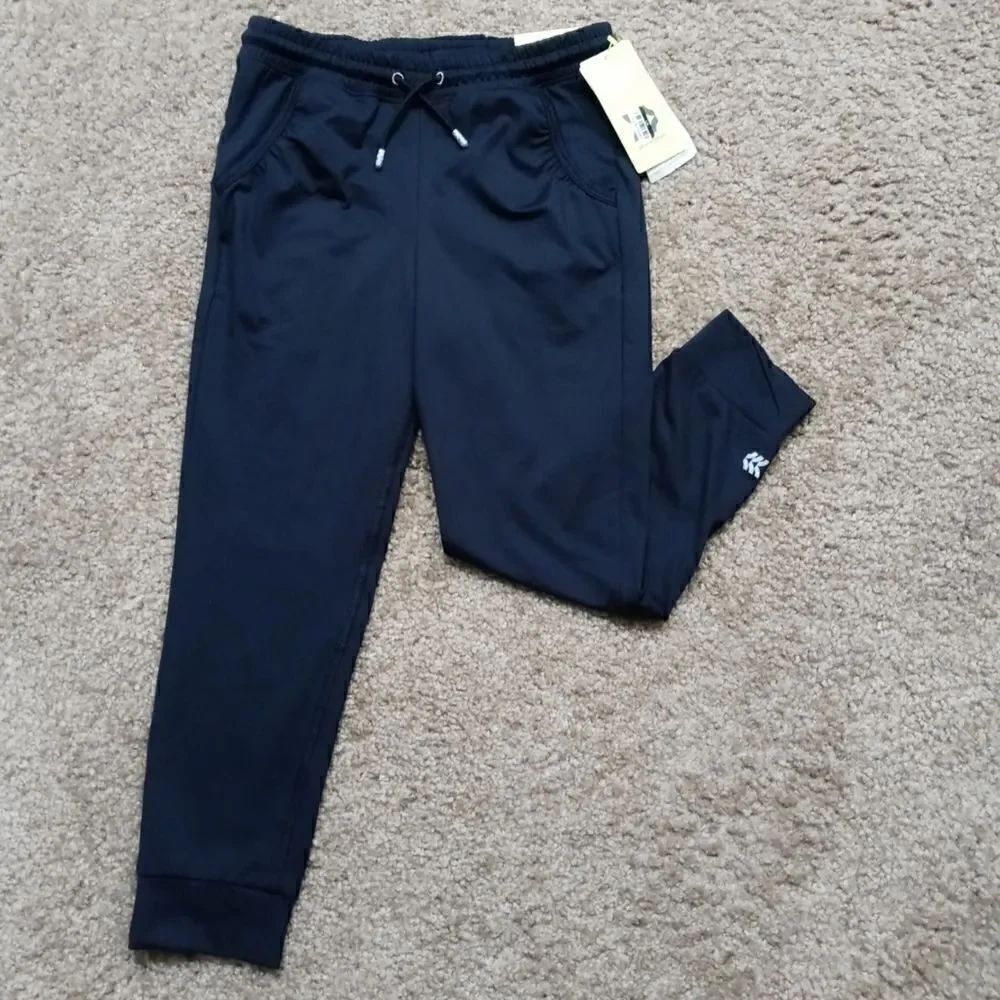 All in Motion Girls Black Jogger Pants XS -Q